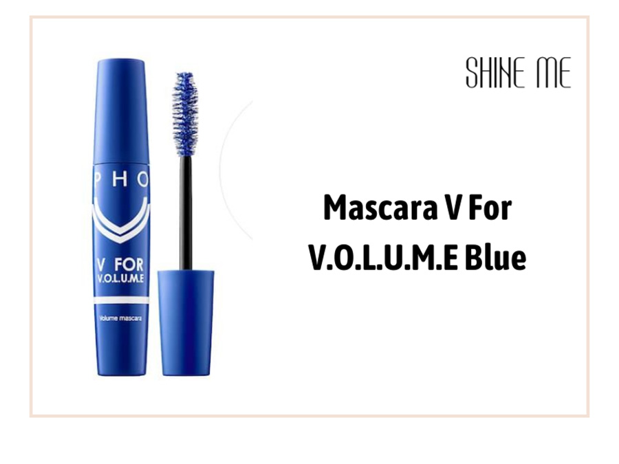 Mascara V For V.O.L.U.M.E Blue màu xanh cá tính và trẻ trung