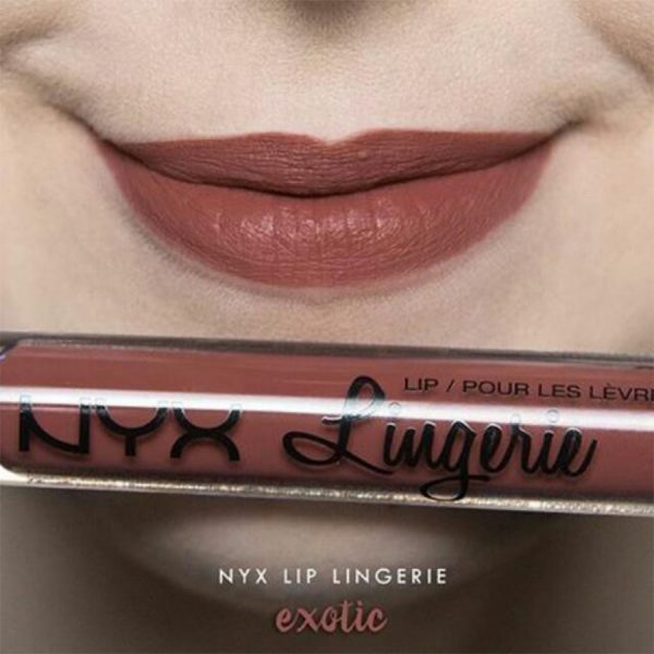 Son Nyx Lingerie Liquid Lipstick giúp tôn da và quyến rũ hơn