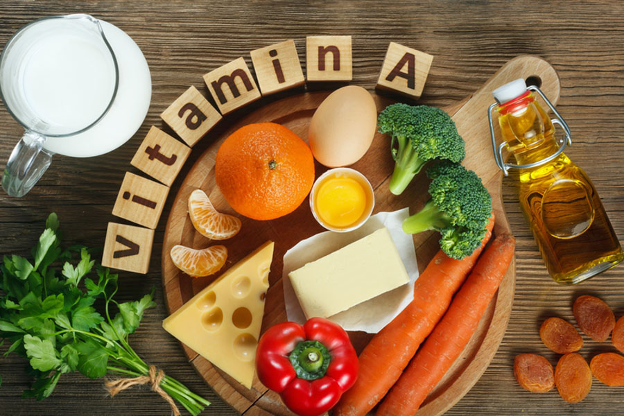 Những loại thực phẩm giàu Vitamin A